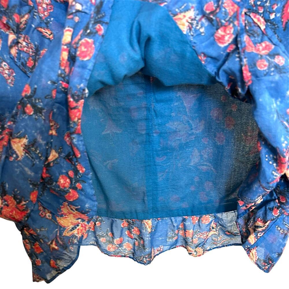 Isabel Marant Etoile, Women's 'Esther' Dress, Mini Ruched, Blue Size 36 FR, 4 US - Picture 11 of 11